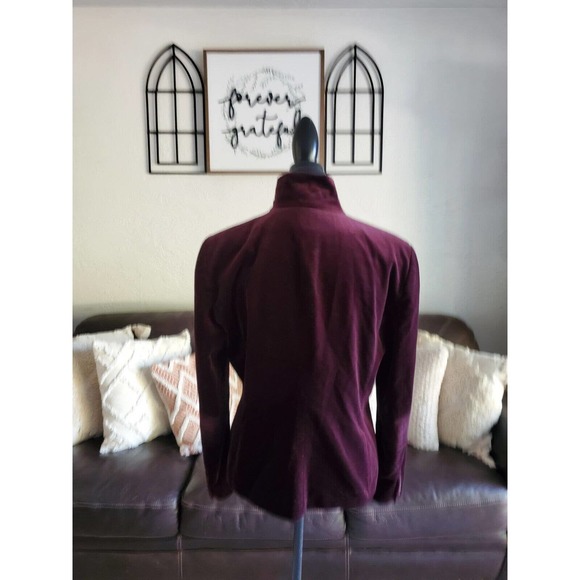 Lauren Ralph Lauren Burgundy Blazer - Picture 6 of 8